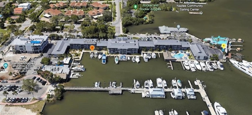 TRULY RARE opportunity to own a very desirable Wet Slip with an - Beach Lot for sale in Naples, Florida on Beachhouse.com