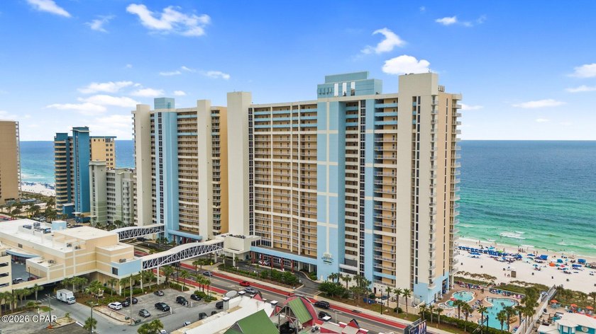 Two bedroom Gulf front unit with spacious balcony. Unit - Beach Condo for sale in Panama City Beach, Florida on Beachhouse.com