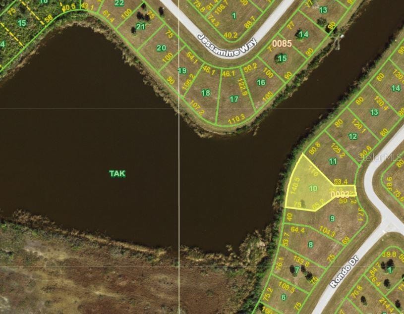 Great lakefront lot in the deed restricted community of the - Beach Lot for sale in Placida, Florida on Beachhouse.com