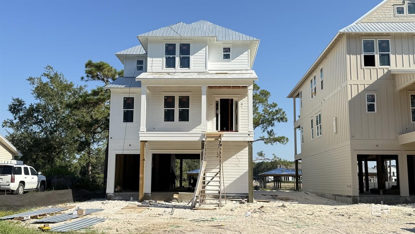 Under construction home on the intracoastal waterway by ARK - Beach Home for sale in Gulf Shores, Alabama on Beachhouse.com