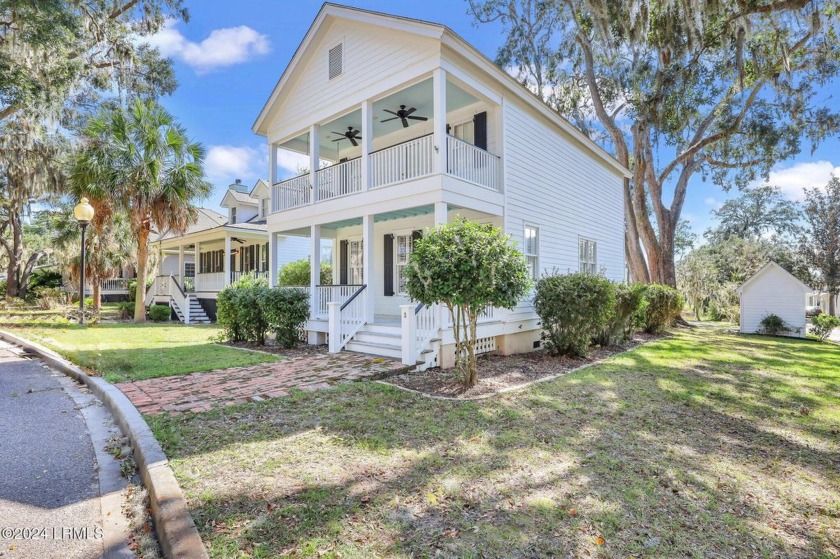 This beautiful Lowcountry home is located in Battery Point; one - Beach Home for sale in Beaufort, South Carolina on Beachhouse.com