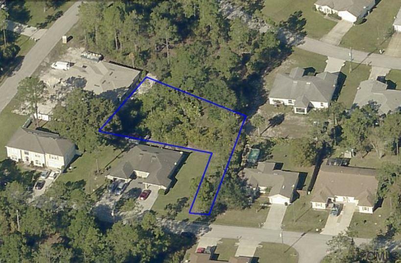 THIS IS A FLAG LOT, THAT GIVES YOU PRIVACY.  BUILD YOUR DREAM - Beach Lot for sale in Palm Coast, Florida on Beachhouse.com