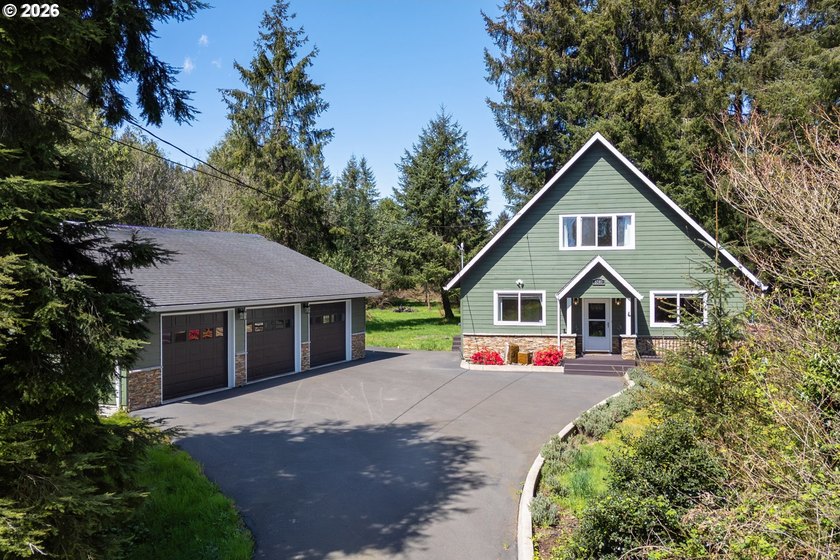 Tucked away on 2.27 secluded acres just about 5 miles from - Beach Home for sale in Tillamook, Oregon on Beachhouse.com