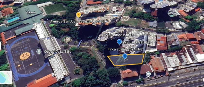 Lot for Sale in El Cangrejo - 14,800 ft2 Across from La Salle - Beach Lot for sale in Panama City,  on Beachhouse.com