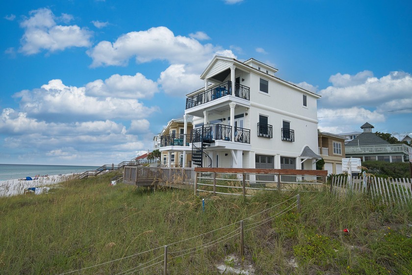 Beautiful, DIRECT GULF FRONT beach home. NO HOA. Must-see - Beach Home for sale in Inlet Beach, Florida on Beachhouse.com