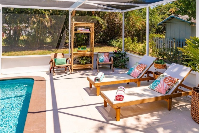 Charming 1950's open concept home with pool. Perfect for first - Beach Home for sale in Vero Beach, Florida on Beachhouse.com