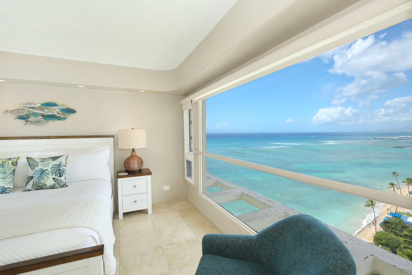 Breathtaking ocean vistas from Waikiki Shore luxury penthouse - Beach Vacation Rentals in Honolulu, Hawaii on Beachhouse.com