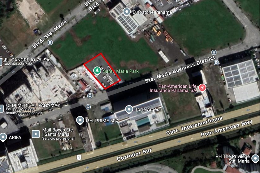 Prime Commercial Lot for Sale in Santa Maria Business District - - Beach Lot for sale in Panama City,  on Beachhouse.com