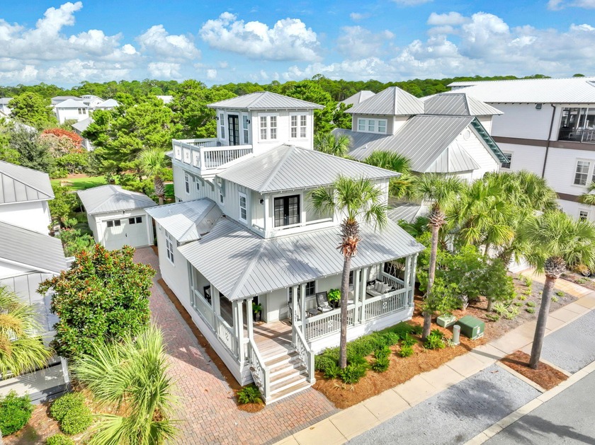 This beautifully furnished custom home by Randy Ledman sits on a - Beach Home for sale in Inlet Beach, Florida on Beachhouse.com