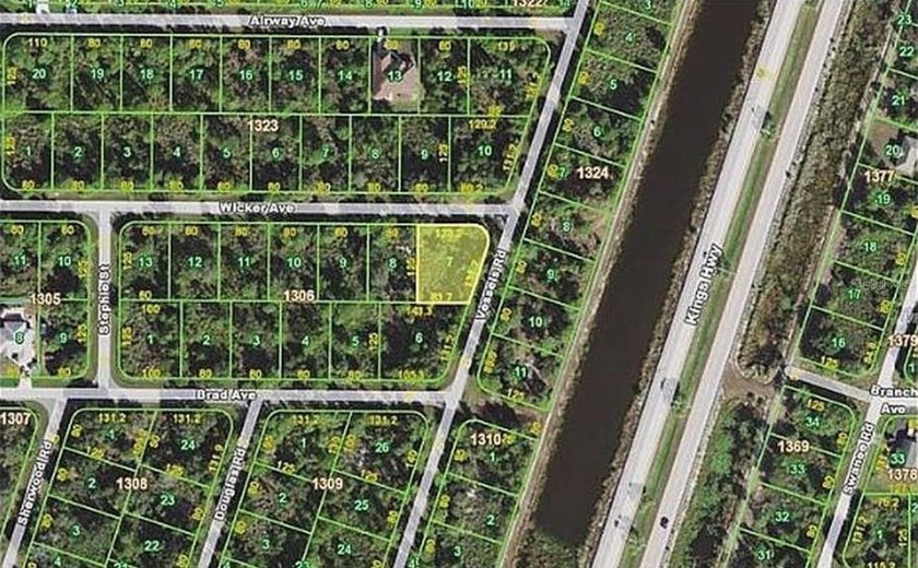 Welcome to 23333 Wicker Avenue, an over-sized vacant corner lot - Beach Lot for sale in Punta Gorda, Florida on Beachhouse.com