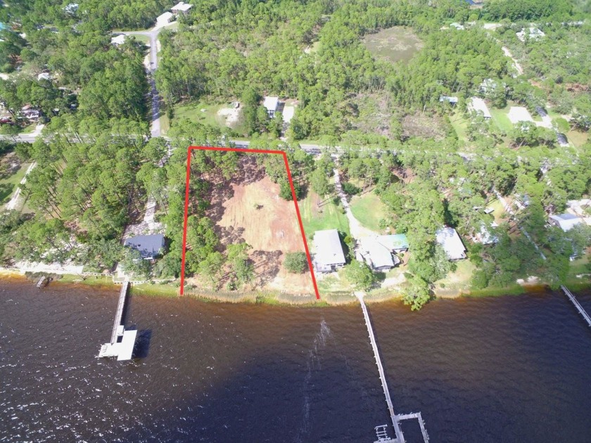 A rare opportunity to own two oversized adjoining deep-water - Beach Lot for sale in Panacea, Florida on Beachhouse.com