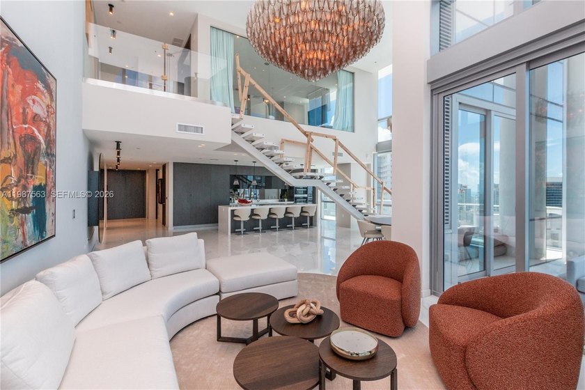 Discover Penthouse 4611, a 4,000 sq ft duplex sanctuary soaring - Beach Condo for sale in Miami, Florida on Beachhouse.com