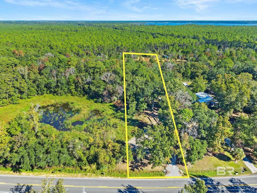 Partially cleared lot, located on the southern end of County - Beach Lot for sale in Fairhope, Alabama on Beachhouse.com