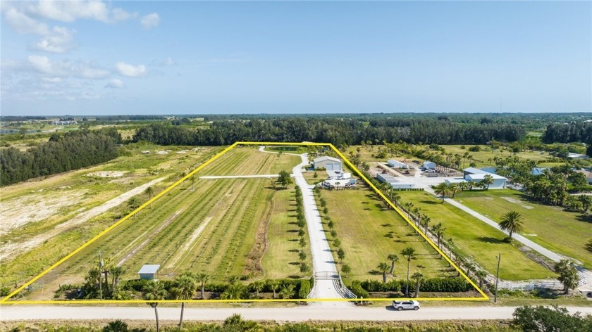 Welcome to your private 9.82-acre gated retreat--fully fenced - Beach Acreage for sale in Vero Beach, Florida on Beachhouse.com