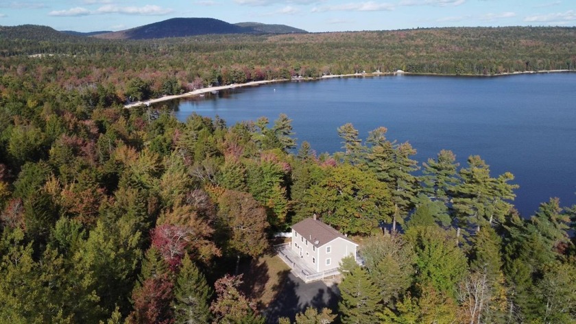 Secluded Lodge on Flanders Pond - Year-Round Retreat in DownEast - Beach Home for sale in Sullivan, Maine on Beachhouse.com