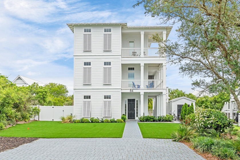 Welcome to this beautifully renovated 4-bedroom, 4-bathroom - Beach Home for sale in Inlet Beach, Florida on Beachhouse.com
