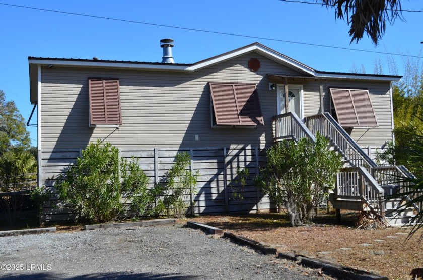 Marshview to lay back too!  Elevated 3 bedroom 2 bath mobile - Beach Home for sale in Saint Helena Island, South Carolina on Beachhouse.com