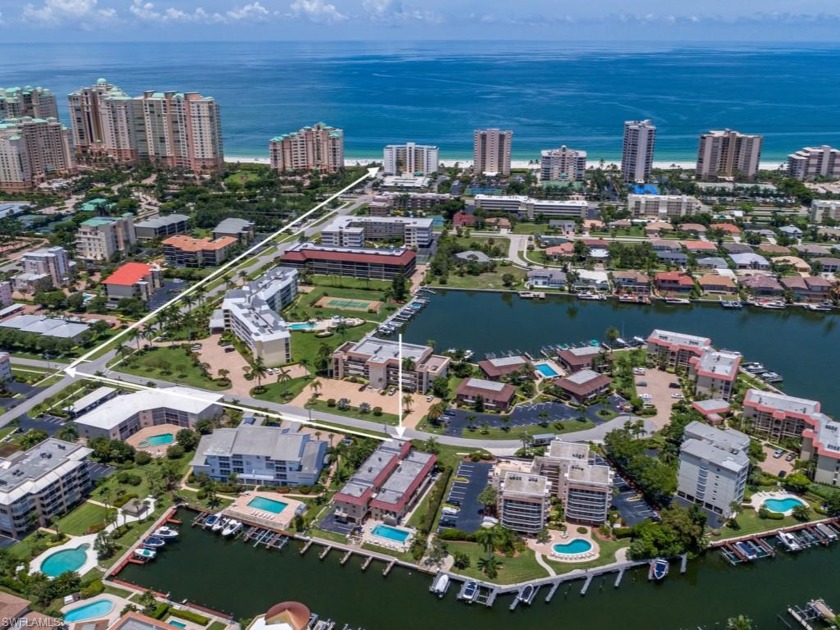 Charming waterfront condominium with docks, located at the - Beach Condo for sale in Marco Island, Florida on Beachhouse.com
