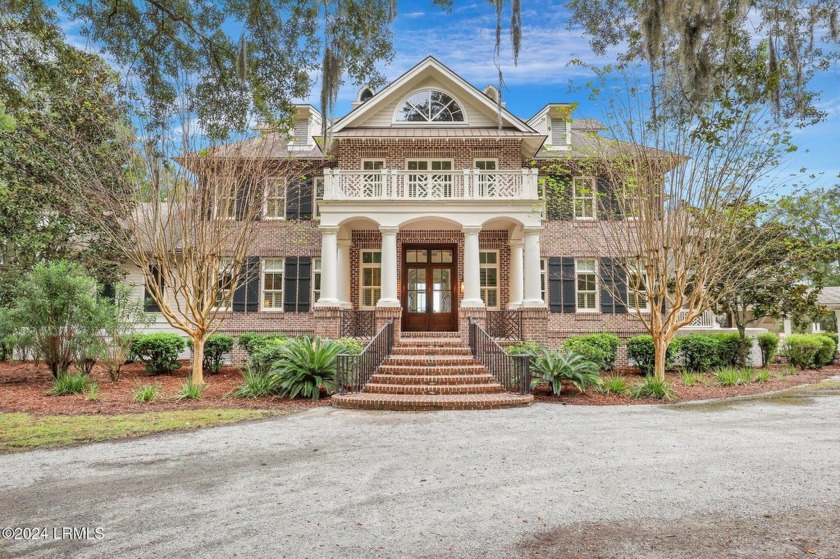 Discover the pinnacle of Lowcountry elegance in this exclusive - Beach Home for sale in Bluffton, South Carolina on Beachhouse.com