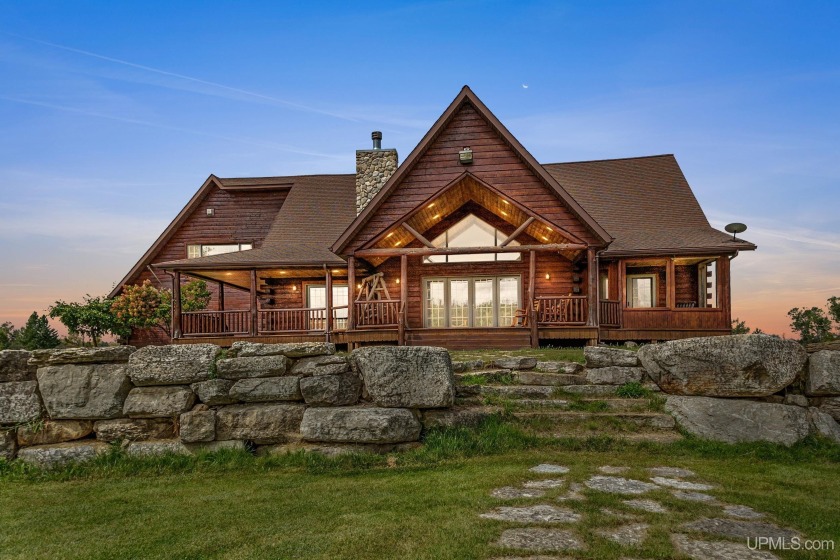Discover a breathtaking 120-acre sanctuary featuring not one - Beach Home for sale in Menominee, Michigan on Beachhouse.com