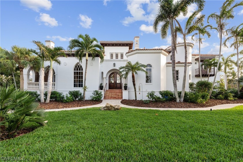 Nestled on a private 1.23 acres, this Luxury Mediterranean-Style - Beach Home for sale in Sanibel, Florida on Beachhouse.com