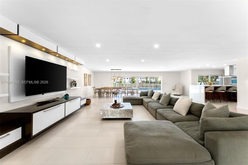 Modern waterfront residence with private dock and deck, offering - Beach Home for sale in Hollywood, Florida on Beachhouse.com