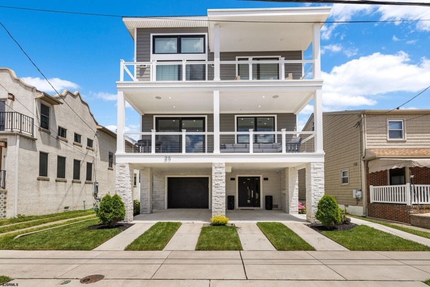 WOW! TURN-KEY & STUNNING FIRST BLOCK NORTH NEW CONSTRUCTION WITH - Beach Home for sale in Margate, New Jersey on Beachhouse.com