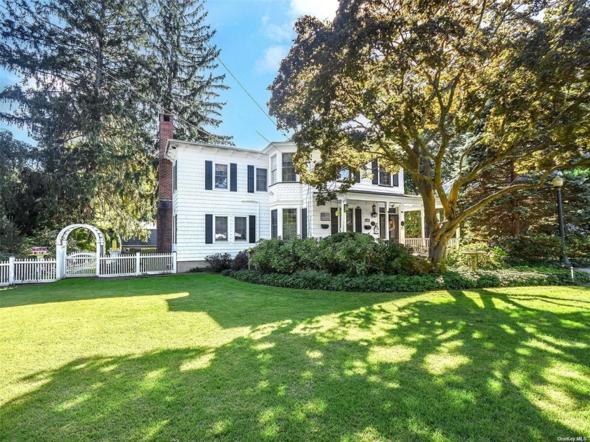 Quintessential, Charming Historic Colonial On A Flat Half Acre - Beach Home for sale in Sea Cliff, New York on Beachhouse.com