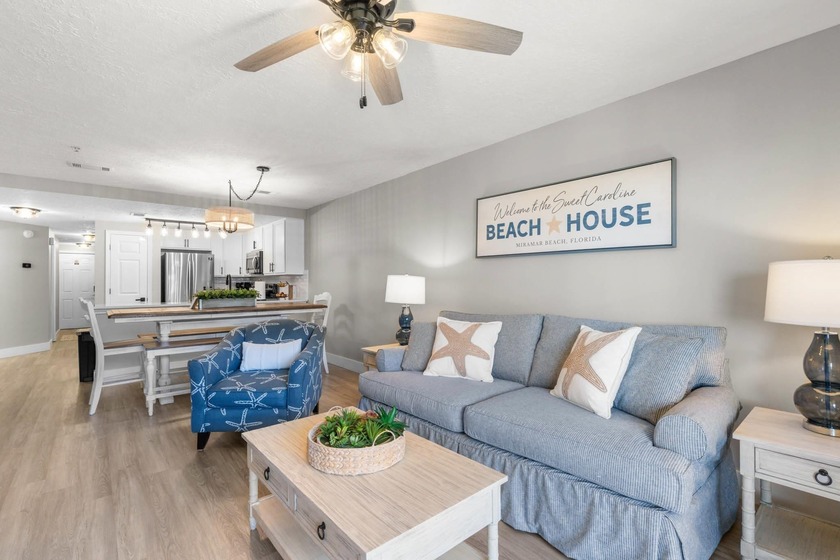 Beautifully redone, 3 bedroom condo with a gulf view! This condo - Beach Condo for sale in Miramar Beach, Florida on Beachhouse.com