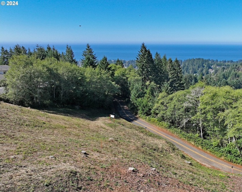 HILLTOP, OCEAN-VIEW LOT!  Where your dreams of a new - Beach Lot for sale in Brookings, Oregon on Beachhouse.com
