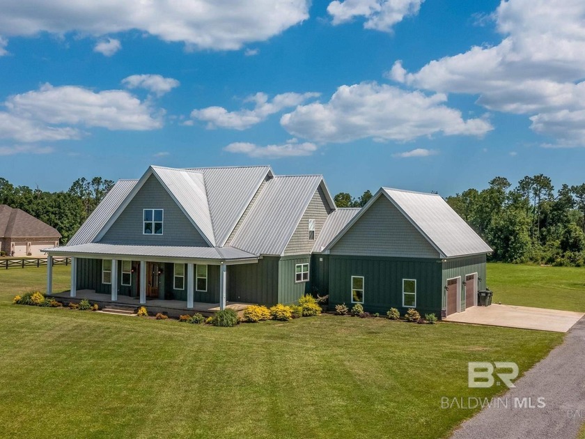 Custom-built, Gold Fortified craftsman on 9.2 beautiful acres in - Beach Home for sale in Foley, Alabama on Beachhouse.com