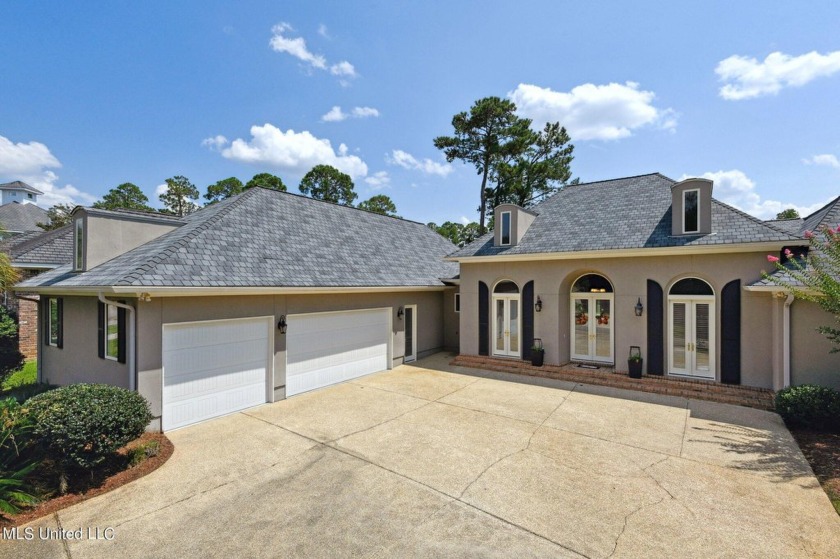 French Provencal style custom built home on the #2 of the - Beach Home for sale in Diamondhead, Mississippi on Beachhouse.com