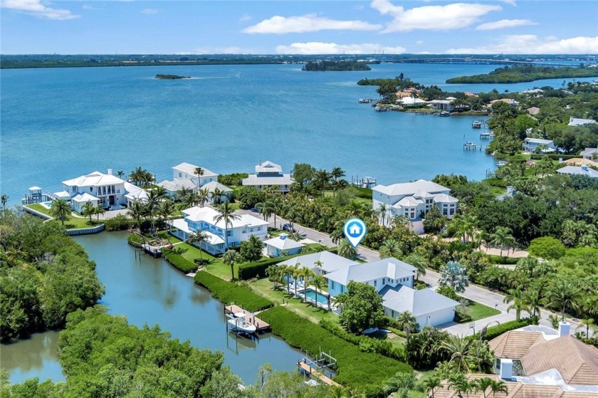 Enjoy serene canal, river, and Intracoastal views from this - Beach Home for sale in Vero Beach, Florida on Beachhouse.com
