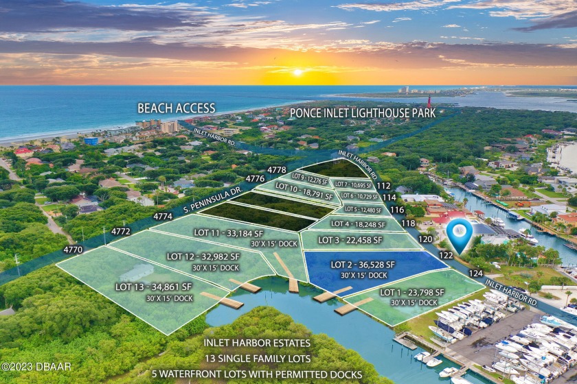 Do not miss this rare opportunity to purchase your spectacular - Beach Lot for sale in Ponce Inlet, Florida on Beachhouse.com
