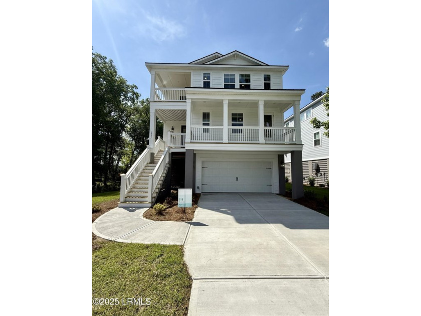 Welcome to The Sapelo, a luxurious 4 bedroom, 3.5 bath coastal - Beach Home for sale in Beaufort, South Carolina on Beachhouse.com