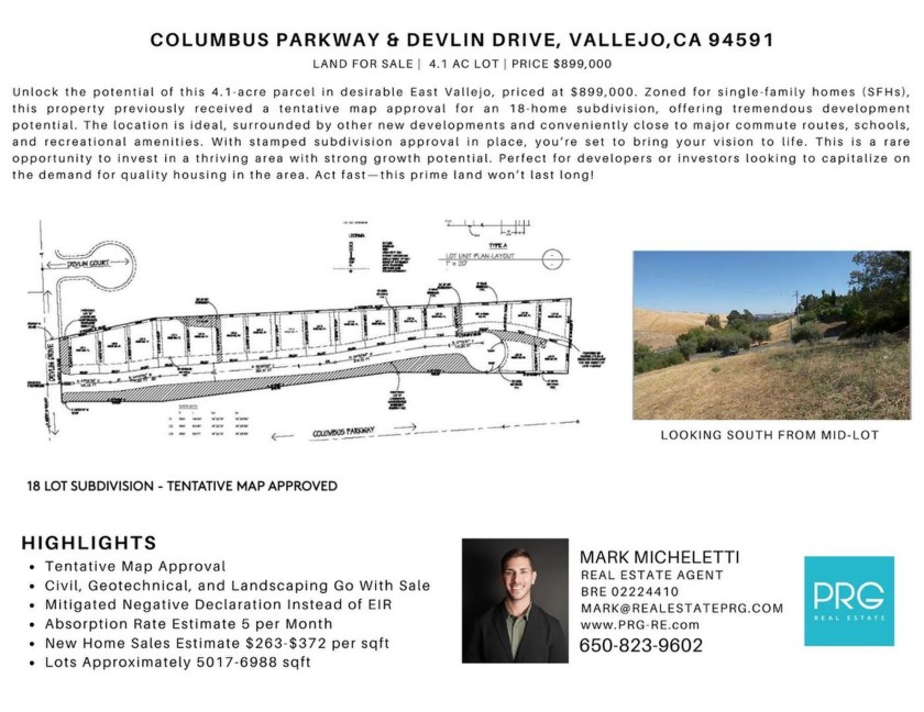 Discover a rare gem in Vallejo. Previously approved plans for - Beach Acreage for sale in Vallejo, California on Beachhouse.com