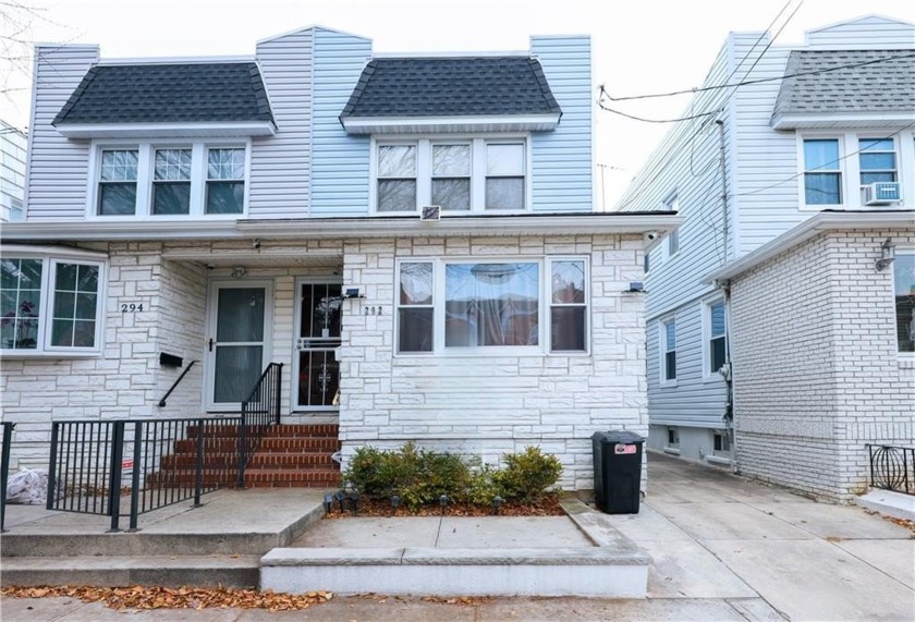 Welcome to this Beautiful semi-detached two-family House located - Beach Home for sale in Brooklyn, New York on Beachhouse.com