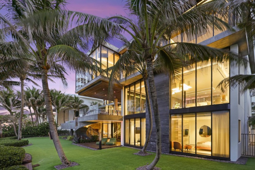 ULTIMATE OCEANFRONT ESTATE! Experience the luxury of residing in - Beach Home for sale in Highland Beach, Florida on Beachhouse.com