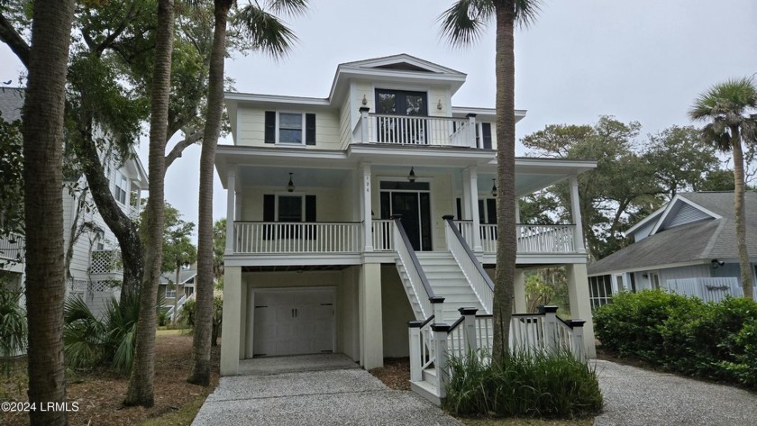 This 4 bedroom, 3 bath custom built Patterson home is situated - Beach Home for sale in Fripp Island, South Carolina on Beachhouse.com