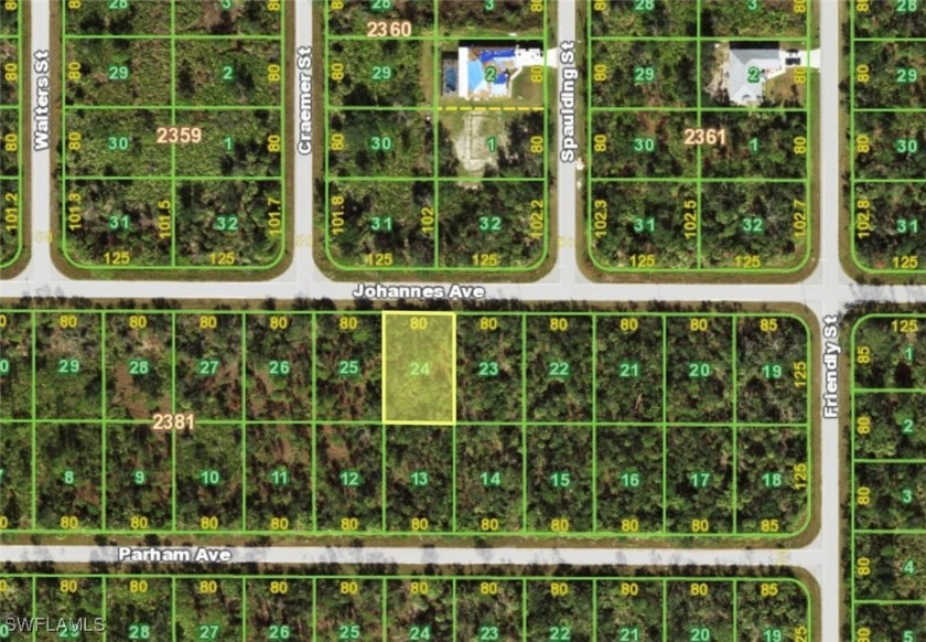 Beautiful lot available in this growing and desirable area of - Beach Lot for sale in Port Charlotte, Florida on Beachhouse.com