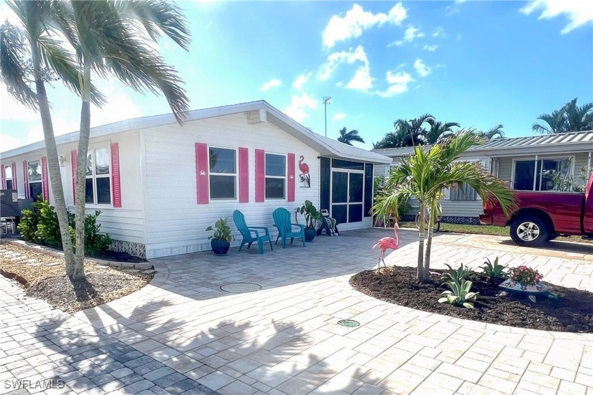 Discover this beautiful 2-bedroom plus den, 2-bath canal-front - Beach Home for sale in Fort Myers Beach, Florida on Beachhouse.com