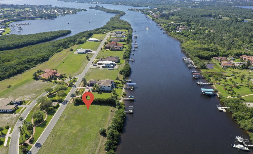 Ocean access homesite with dock located on the island  of - Beach Lot for sale in Port Saint Lucie, Florida on Beachhouse.com