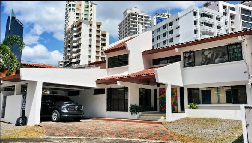 Corner lot with house in Marbella - Zoned RM3/C2 - Leased - Beach Commercial for sale in Panama City,  on Beachhouse.com
