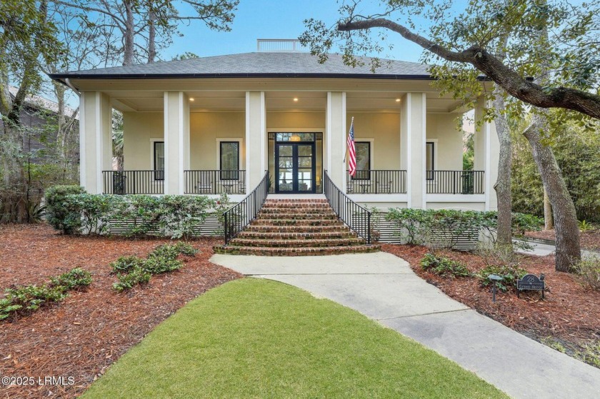 Experience luxury coastal living in this stunning 5-bedroom - Beach Home for sale in Hilton Head Island, South Carolina on Beachhouse.com