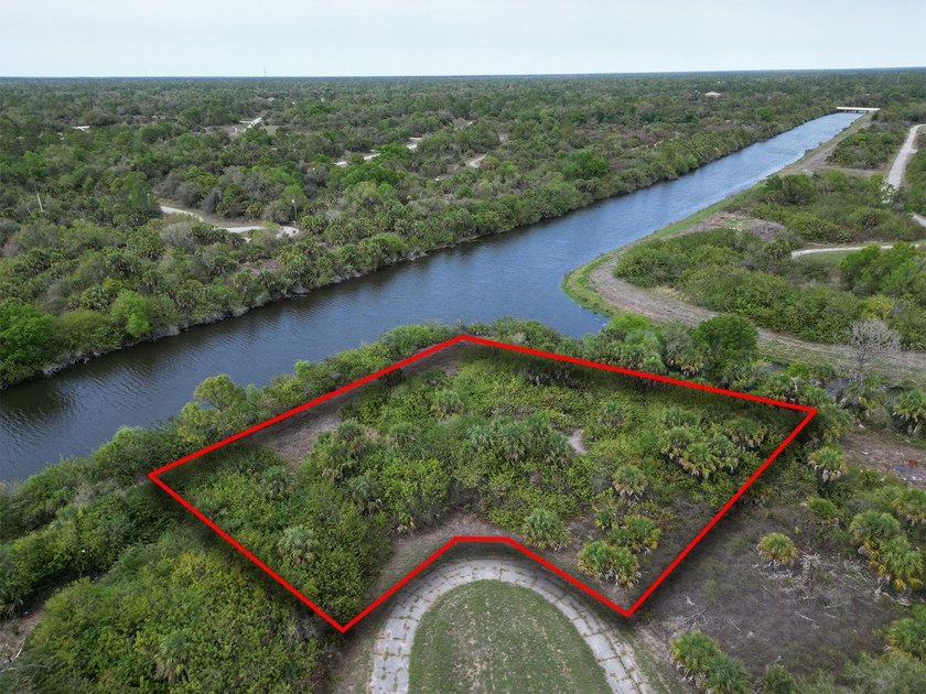This RARE 0.78-acre vacant lot on Newman Drive in North Port - Beach Lot for sale in North Port, Florida on Beachhouse.com