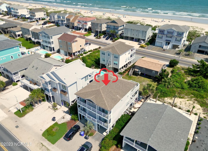 This third-row beauty comes furnished and features a reverse - Beach Home for sale in Ocean Isle Beach, North Carolina on Beachhouse.com