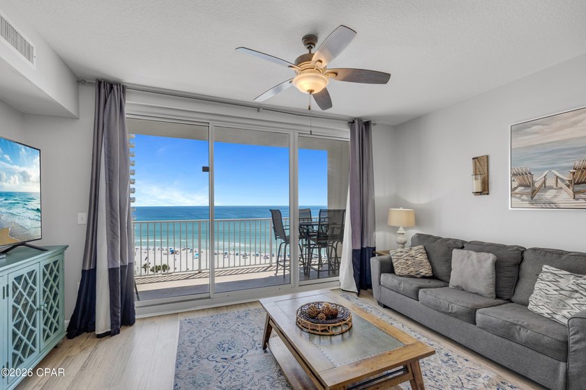 SAME-FLOOR PARKING | CENTER-STACK POSITION | WEST-FACING GULF - Beach Condo for sale in Panama City Beach, Florida on Beachhouse.com