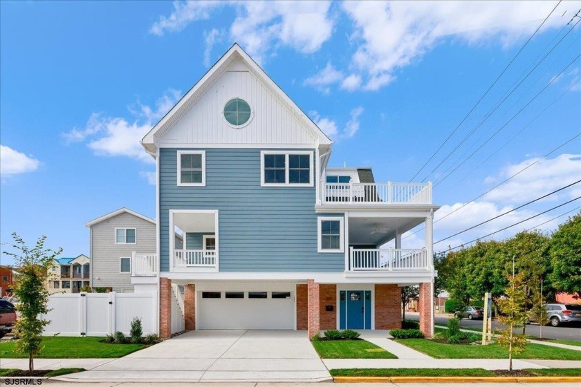 STUNNING NEW CONSTRUCTION TOWNHOUSE IN MARGATE'S MARINA - Beach Townhome/Townhouse for sale in Margate, New Jersey on Beachhouse.com