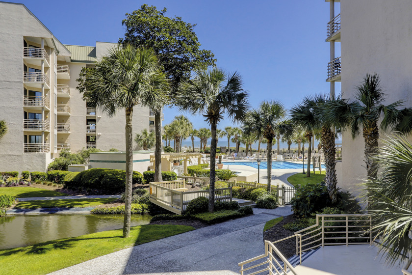 3123 Villamare Come enjoy this beautiful contemporary condo with - Beach Vacation Rentals in Hilton Head Island, South Carolina on Beachhouse.com