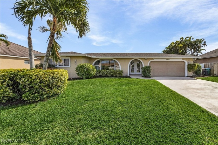 Welcome to this South-facing  fully furnished 3-bedroom Gulf - Beach Home for sale in Cape Coral, Florida on Beachhouse.com